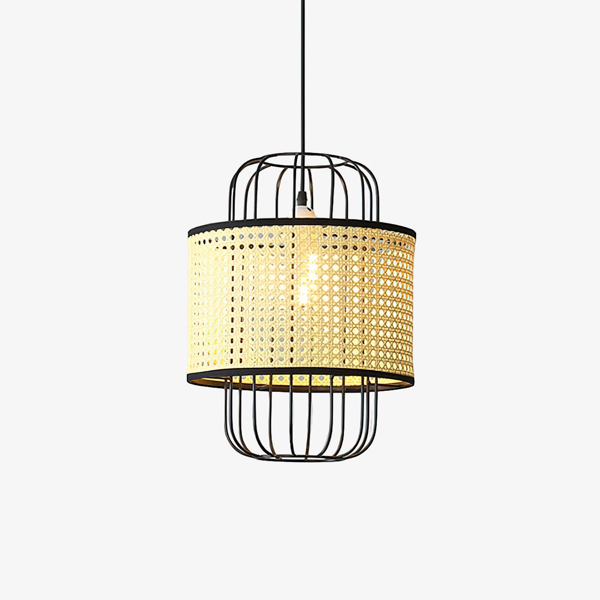 Rattan Aru Drop light Pendant Lamp