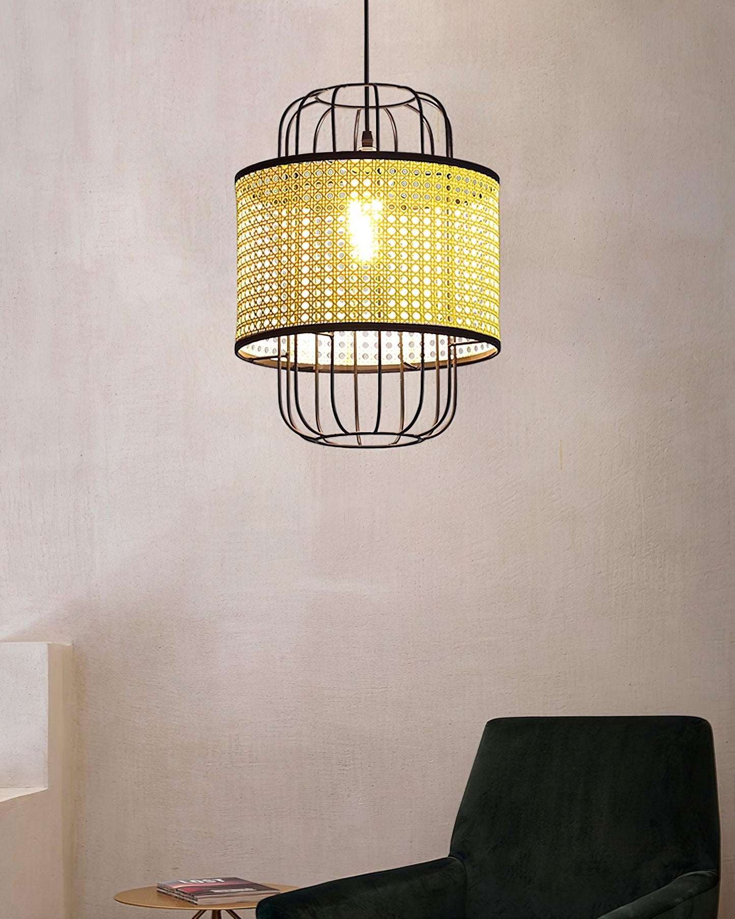 Rattan Aru Drop light Pendant Lamp