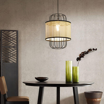 Rattan Aru Drop light Pendant Lamp