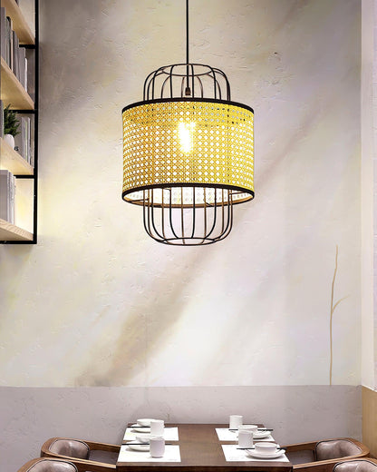 Rattan Aru Drop light Pendant Lamp