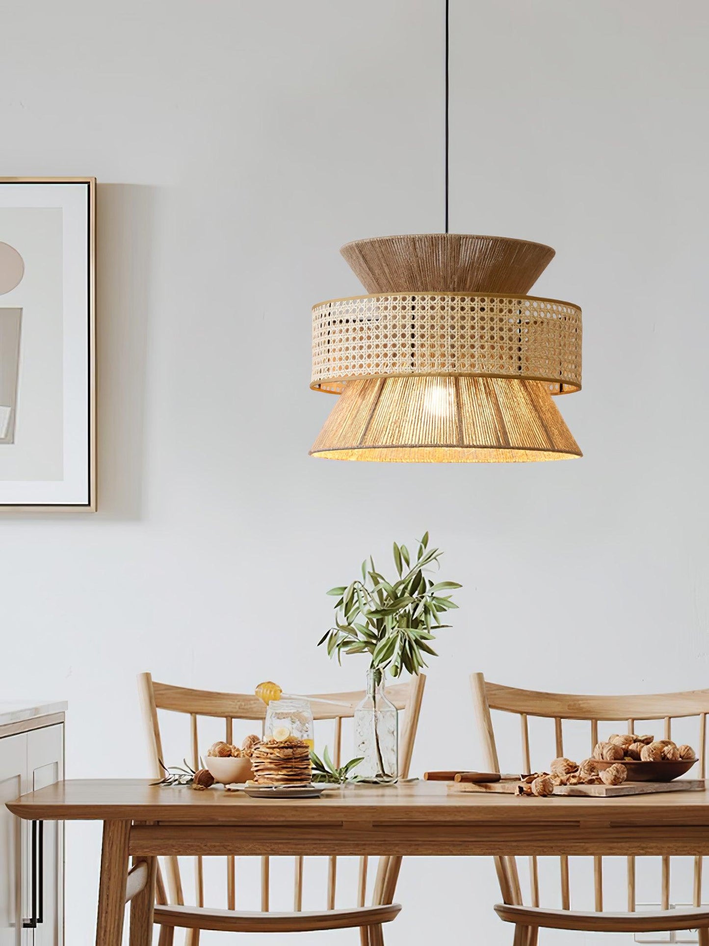 Rattan Bamboo Houselight Pendant Lamp