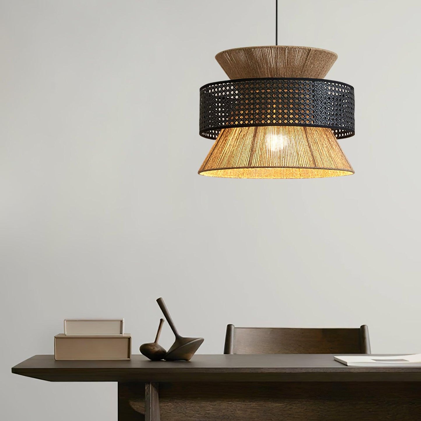 Rattan Bamboo Houselight Pendant Lamp