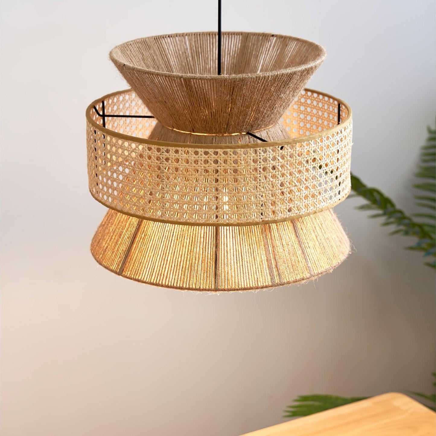 Rattan Bamboo Houselight Pendant Lamp