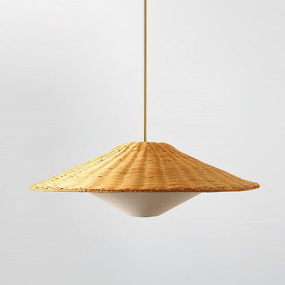 Rattan Hat Houselight Pendant Light