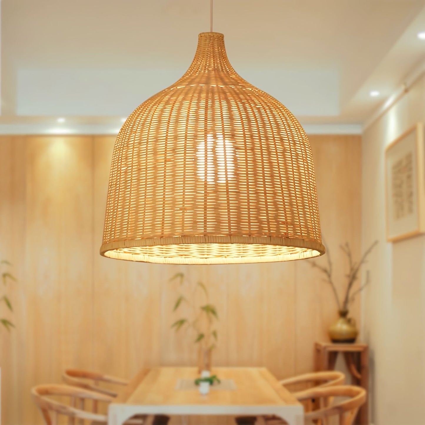 Rattan Hanging light Pandent Light