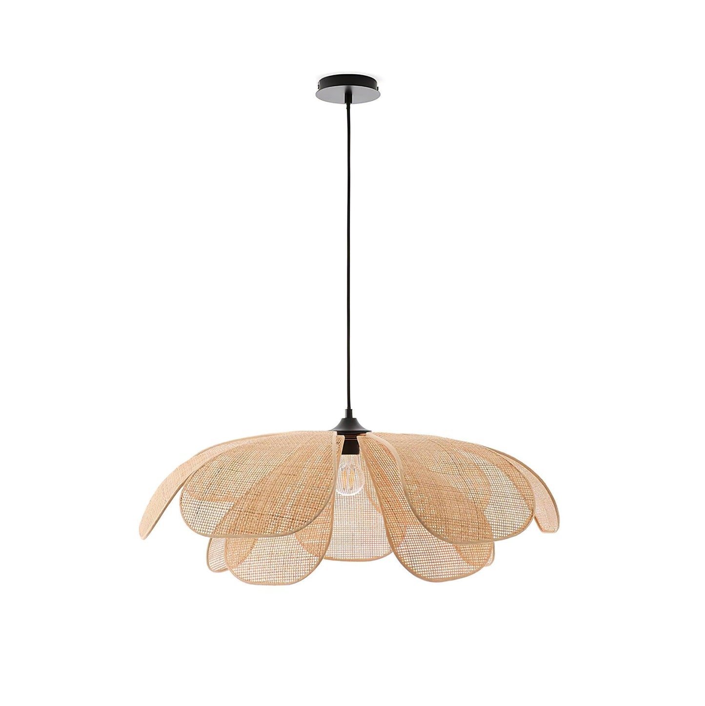 Rattan Petal Houselight Pendant Lamp