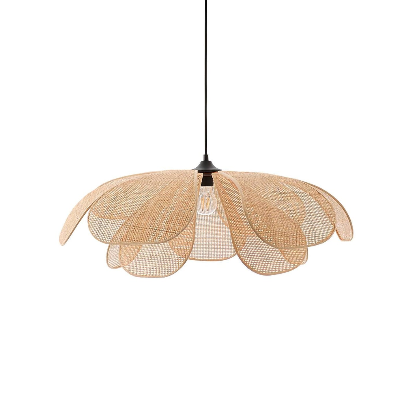 Rattan Petal Houselight Pendant Lamp