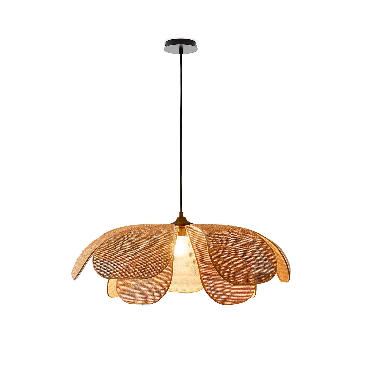 Rattan Petal Houselight Pendant Lamp