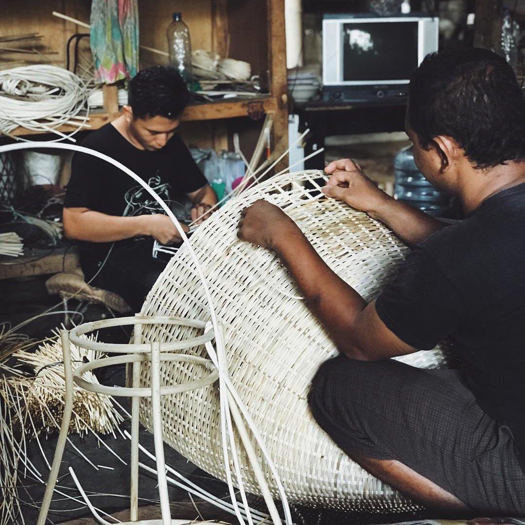 Rattan Hanging light Pandent Light