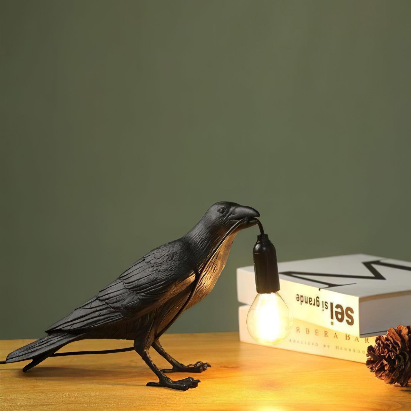 Raven Resin Accent lamp Table Lamp