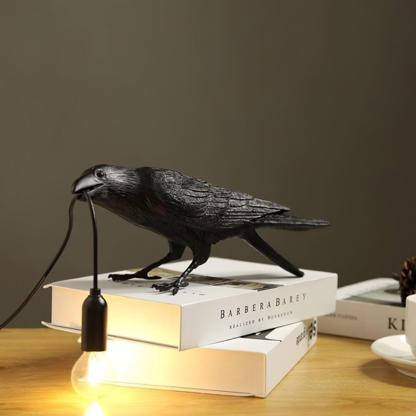 Raven Resin Accent lamp Table Lamp