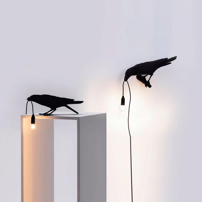 Raven Resin Accent lamp Table Lamp