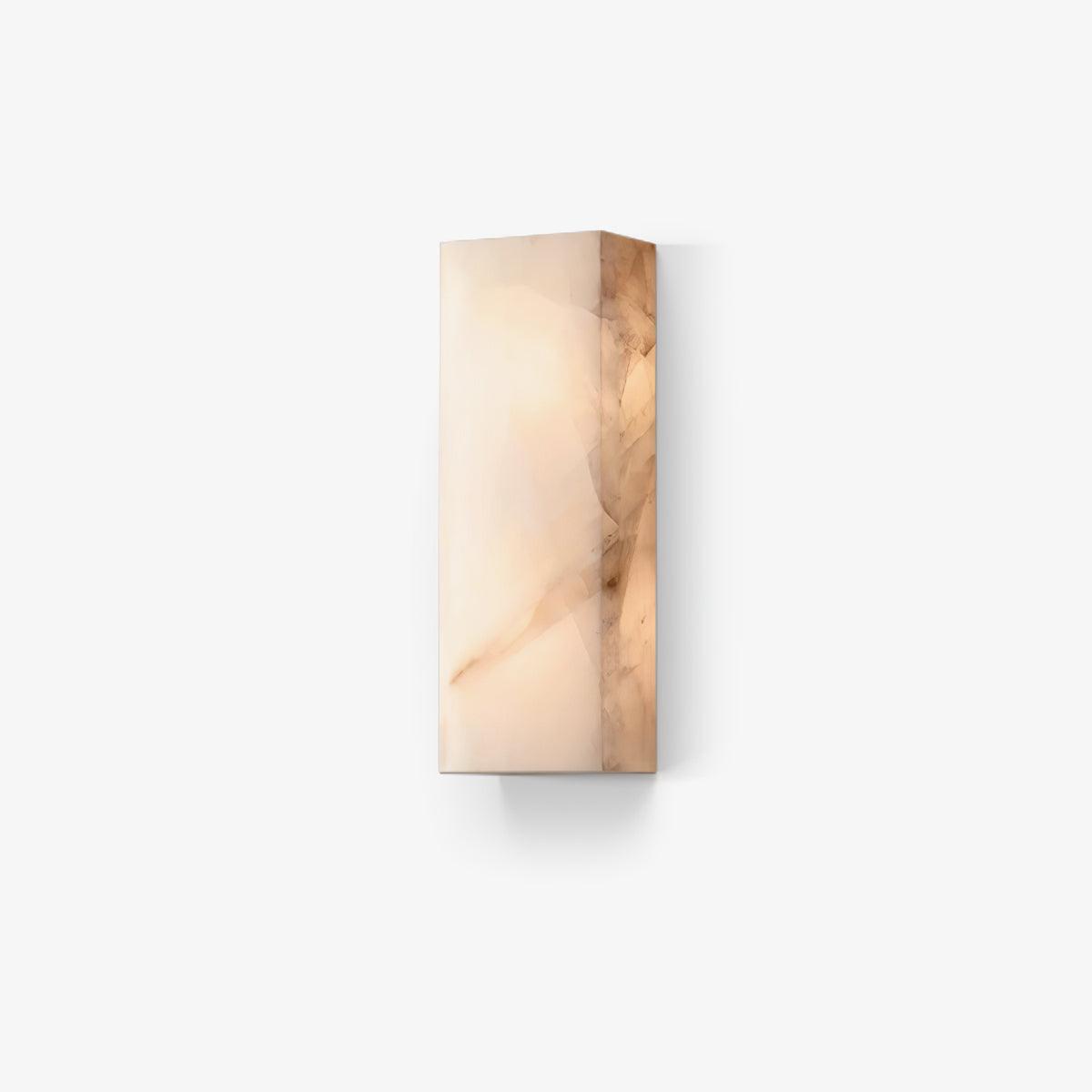 Rectangular Alabaster Wall-mounted lamp Wall Sconce