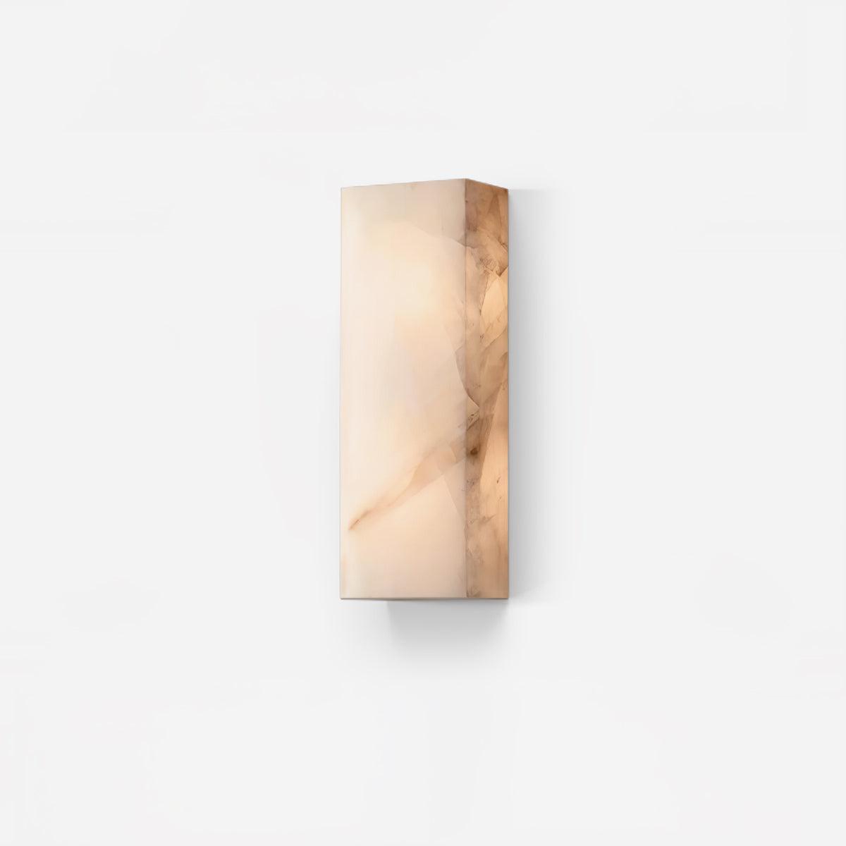 Rectangular Alabaster Wall-mounted lamp Wall Sconce