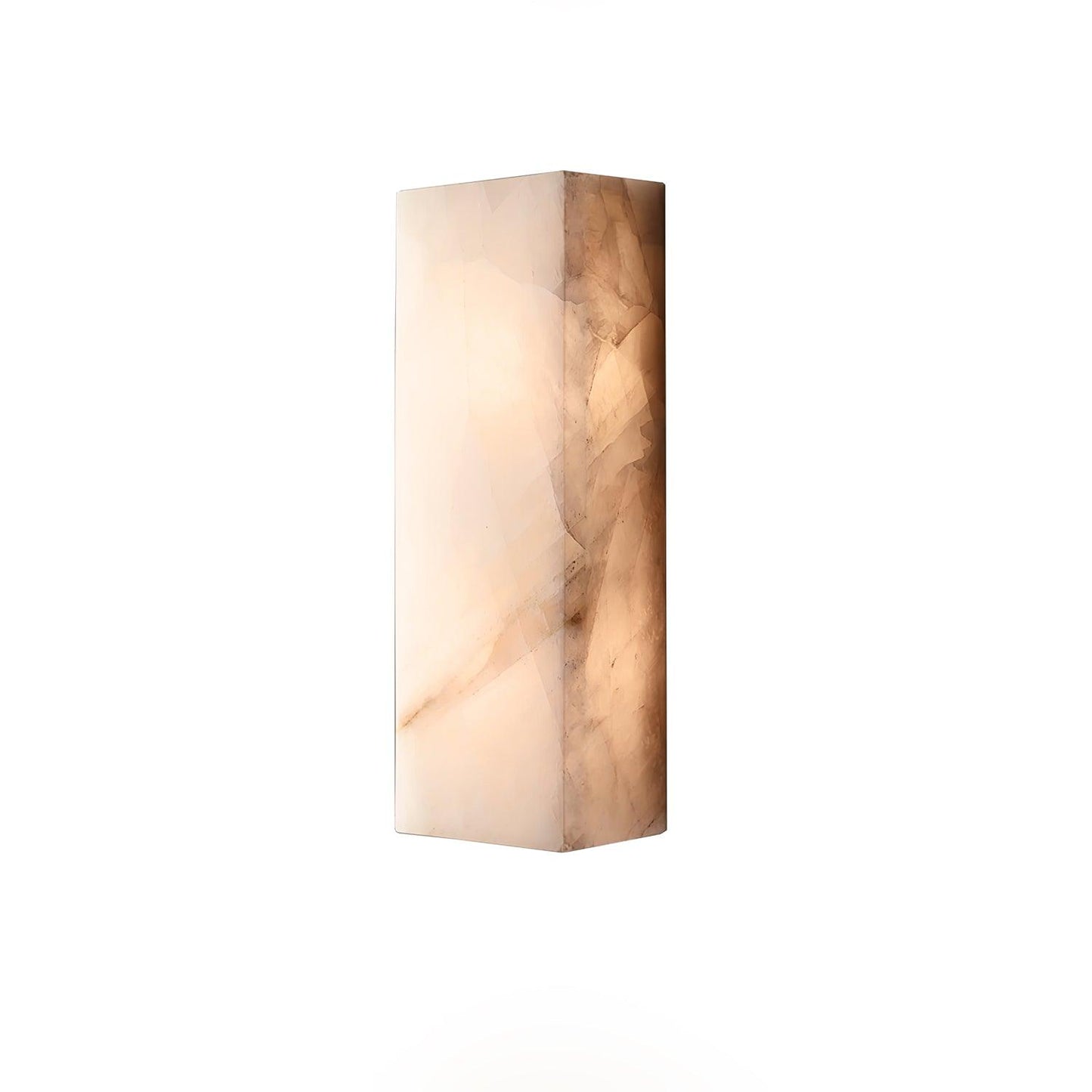 Rectangular Alabaster Wall-mounted lamp Wall Sconce