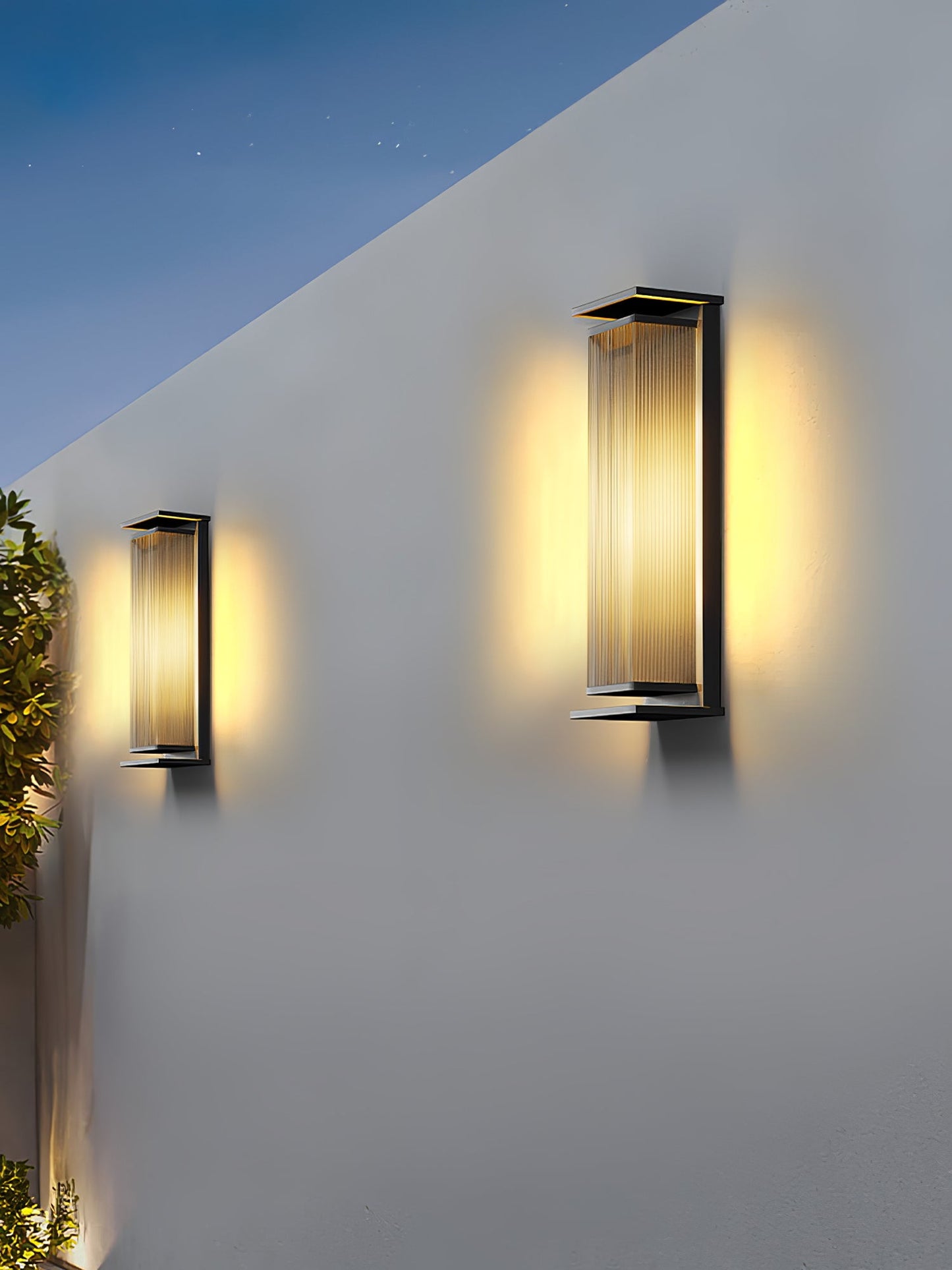 Rectangular Box Outdoor Lamp bracket Wall Lamp