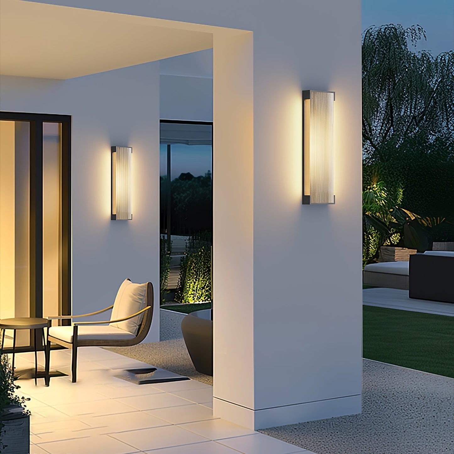 Rectangular Outdoor Wall light Wall Light