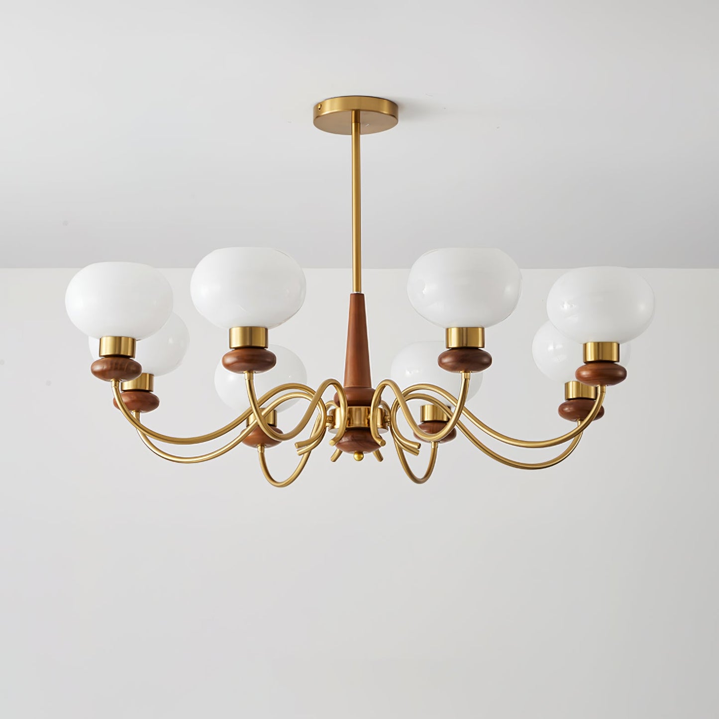 Regency Globe Gasolier Chandelier