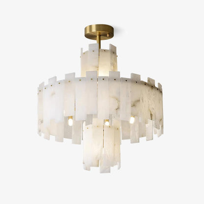 Regina Alabaster Ceiling fixture Chandelier