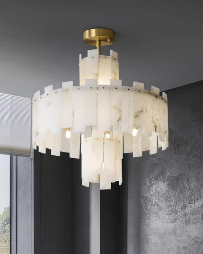 Regina Alabaster Ceiling fixture Chandelier