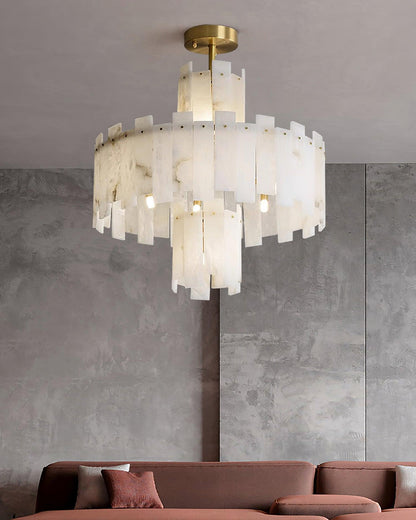 Regina Alabaster Ceiling fixture Chandelier