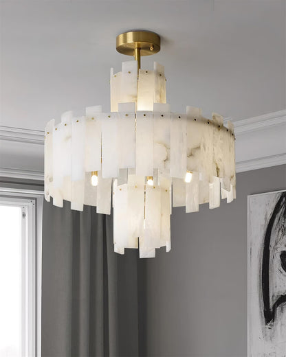 Regina Alabaster Ceiling fixture Chandelier