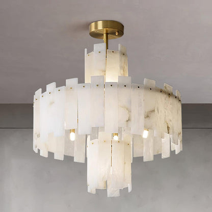 Regina Alabaster Ceiling fixture Chandelier