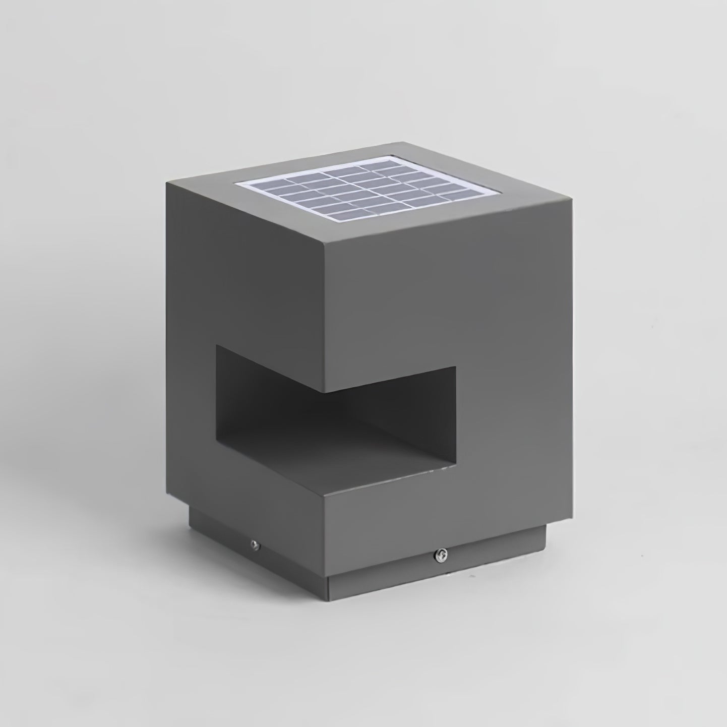 Regular Cube Post Floodlight Outdoor Light