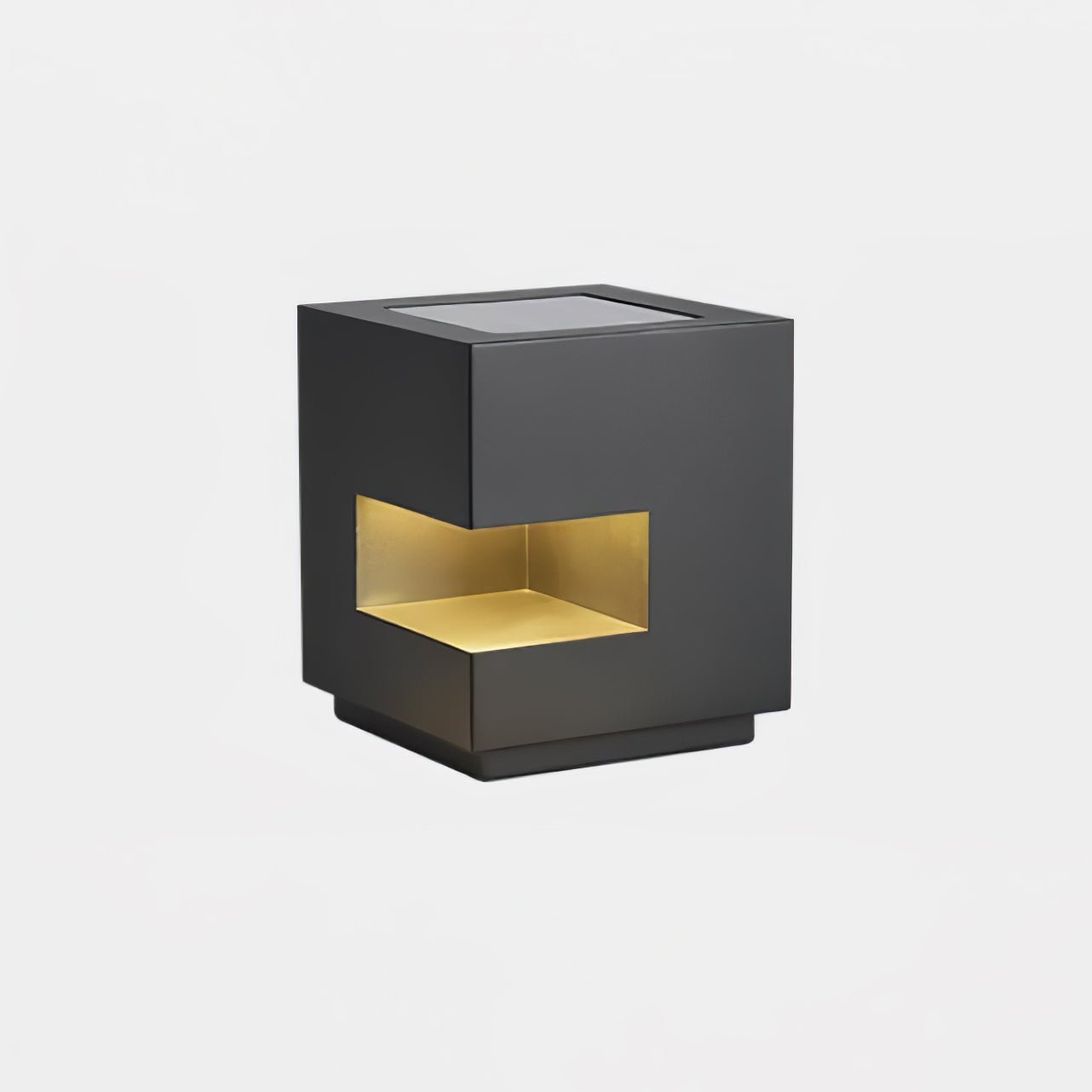 Regular Cube Post Floodlight Outdoor Light