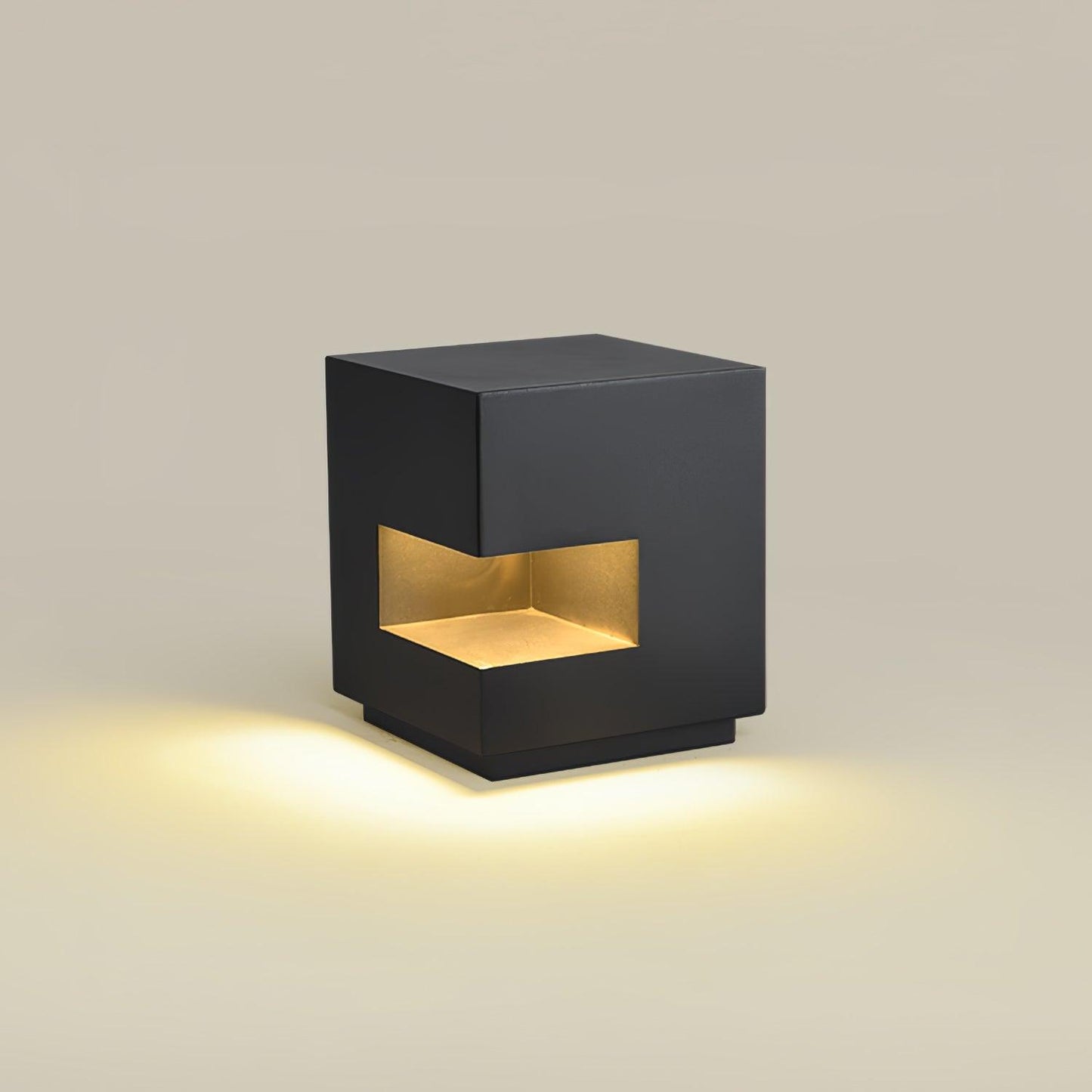 Regular Cube Post Floodlight Outdoor Light