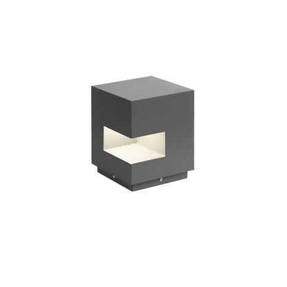 Regular Cube Post Floodlight Outdoor Light