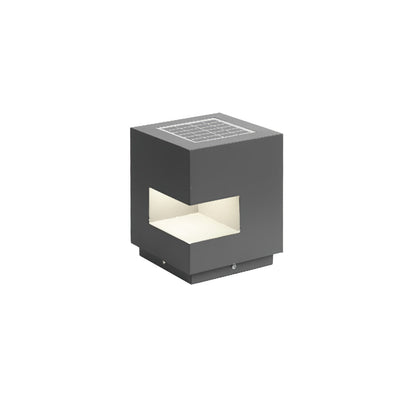 Regular Cube Post Floodlight Outdoor Light