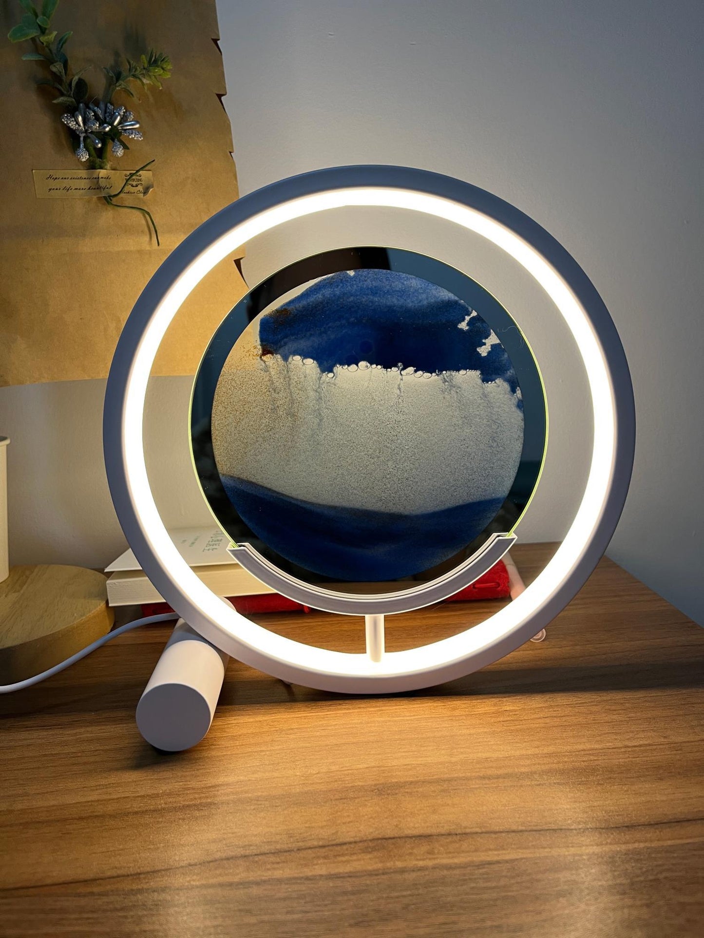 Relaxing Sand Built-in Battery Work lamp Table Lamp