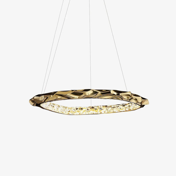 Resin Circlet Brass Hanging light Pendant Lamp