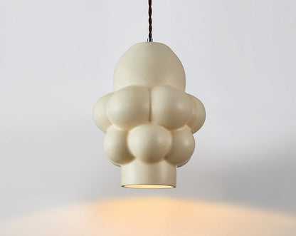 Resin Cream Ceiling light fitting Pendant Lamp