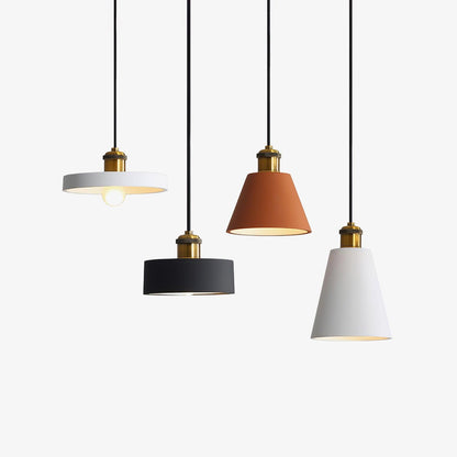 Resin Geometric Houselight Pendant Lamp