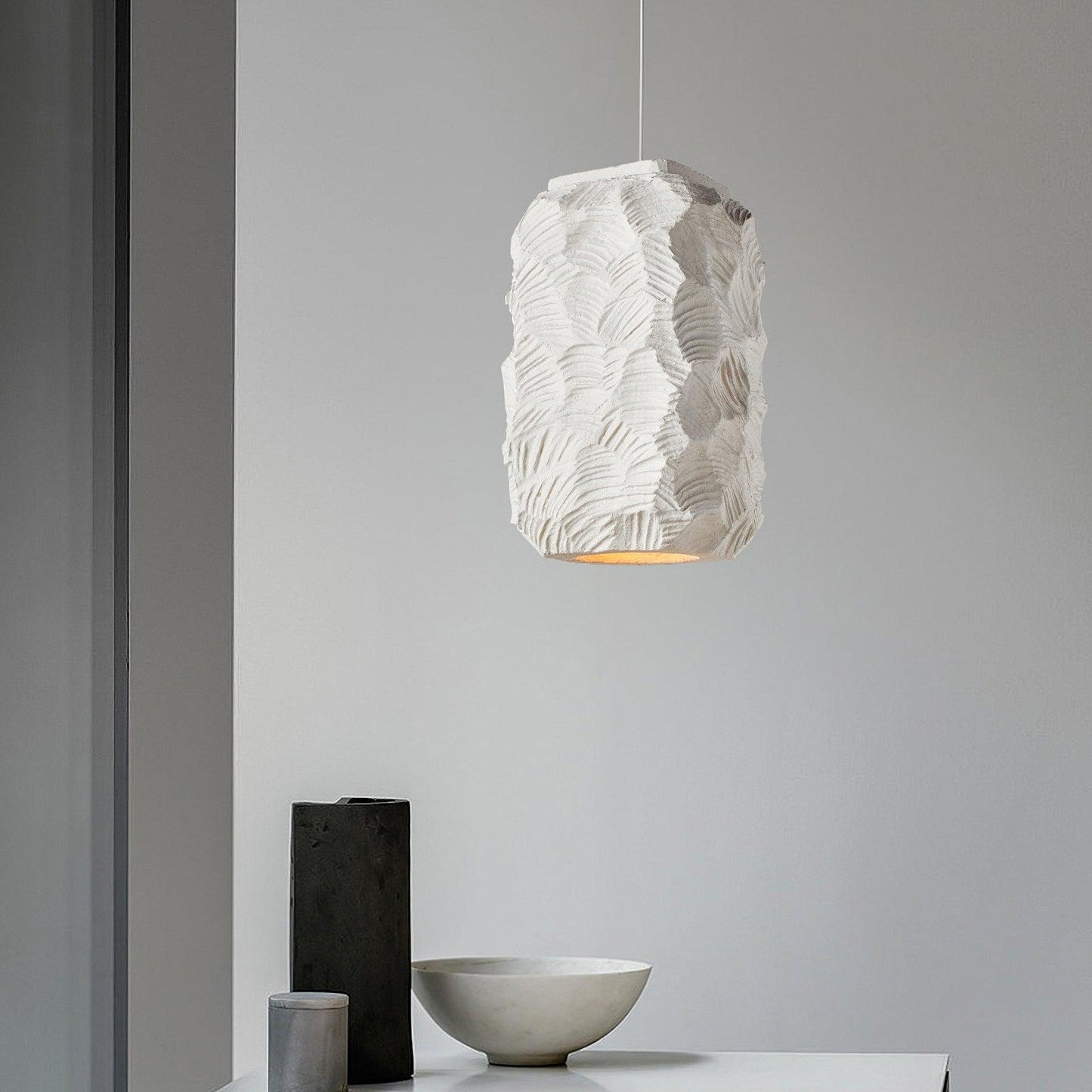 Resin Geometry Houselight Pendant Lamp