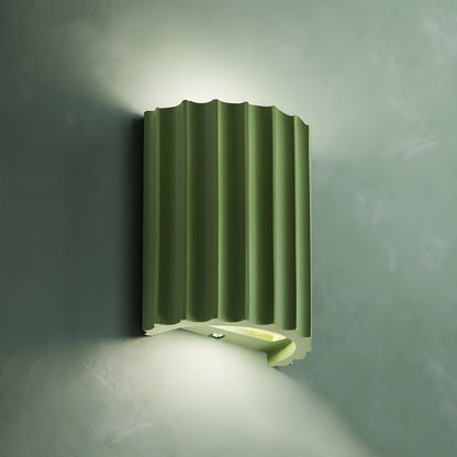 Resin Ribbed Wall sconce Wall Lamp