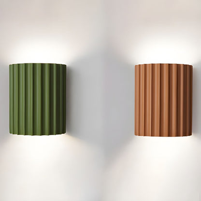 Resin Ribbed Wall sconce Wall Lamp