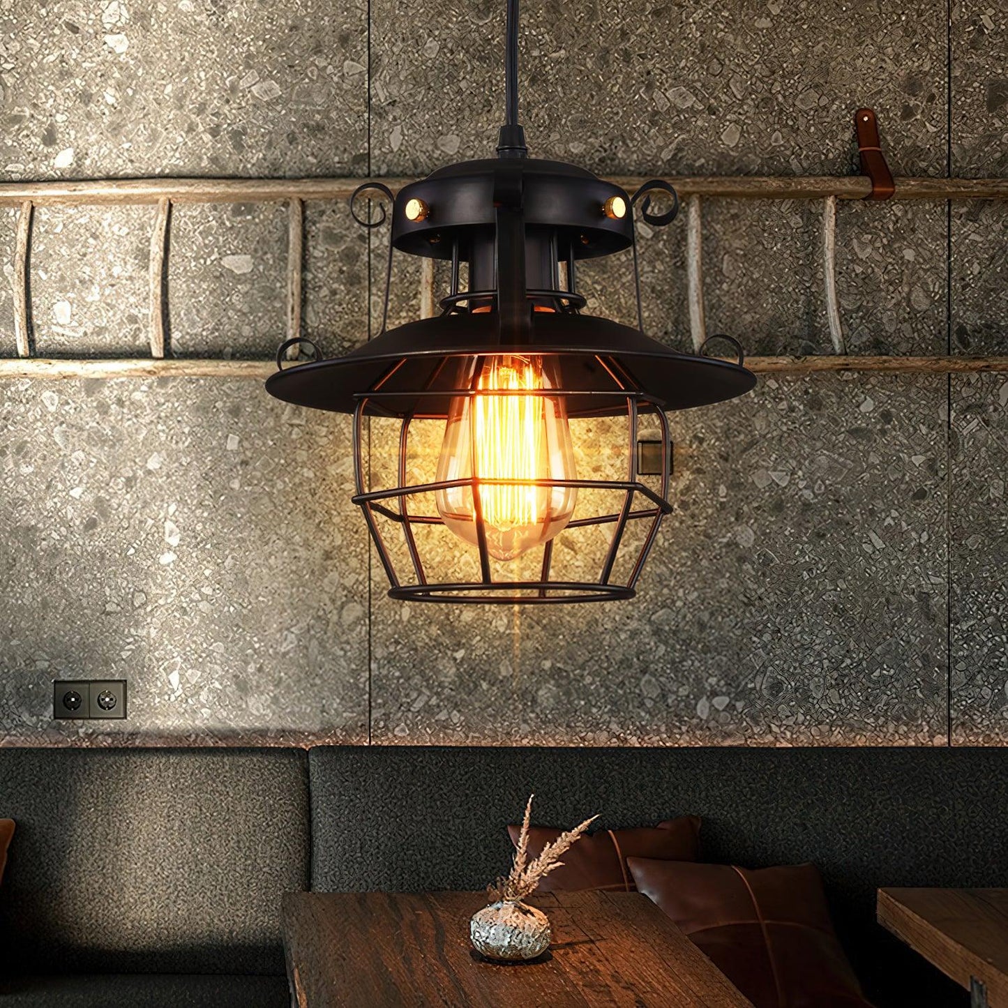 Retro Birdcage Hanging light Pendant Light