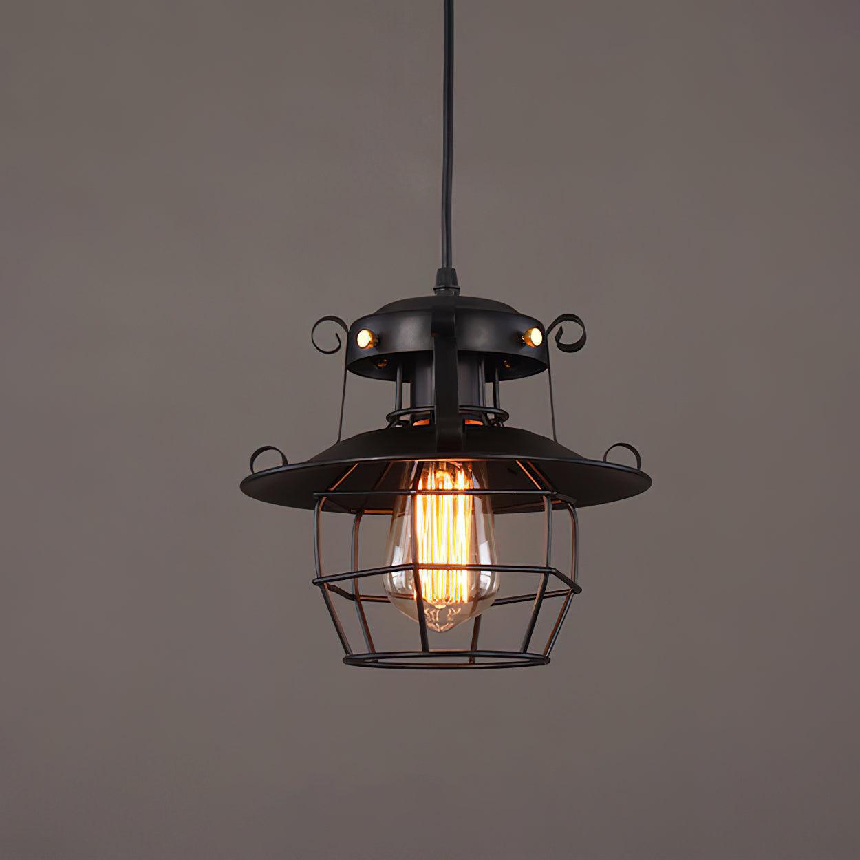 Retro Birdcage Hanging light Pendant Light