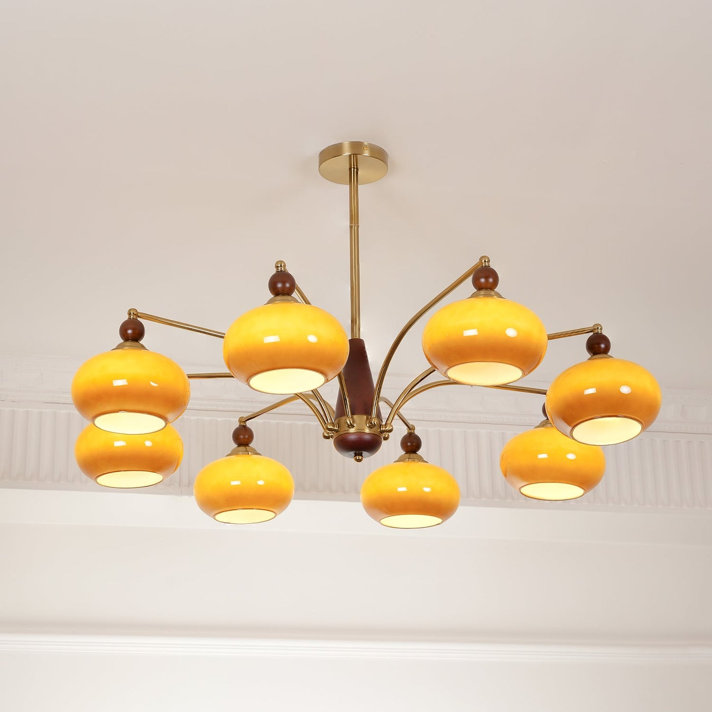 Retro Calliope Ceiling fixture Chandelier