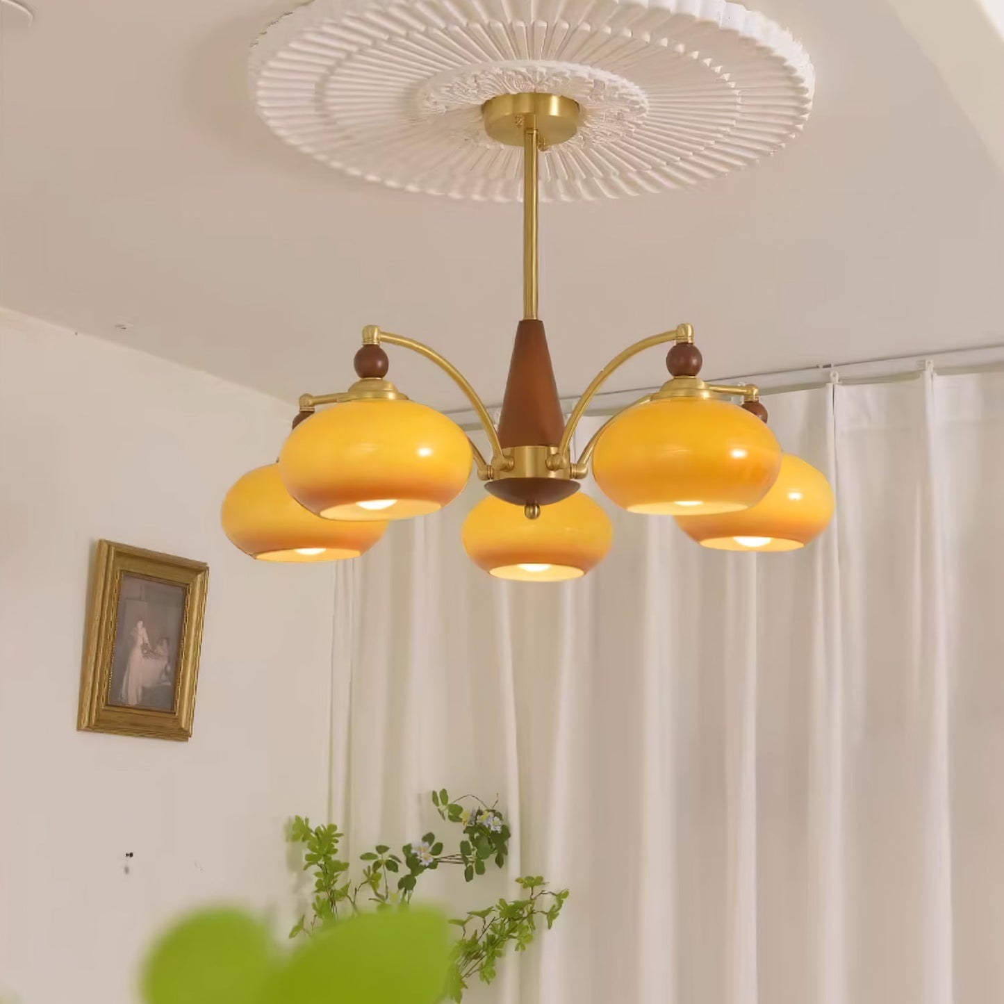 Retro Calliope Ceiling fixture Chandelier