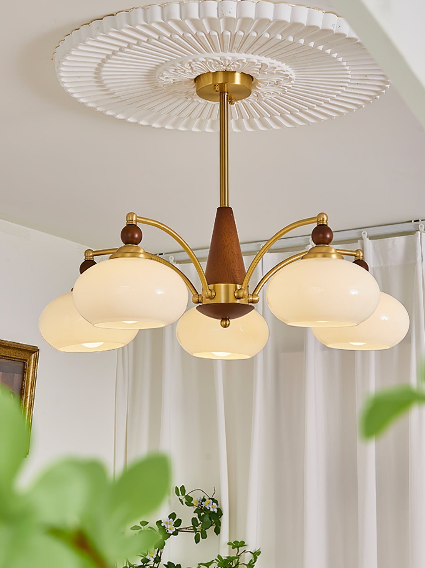 Retro Calliope Ceiling fixture Chandelier