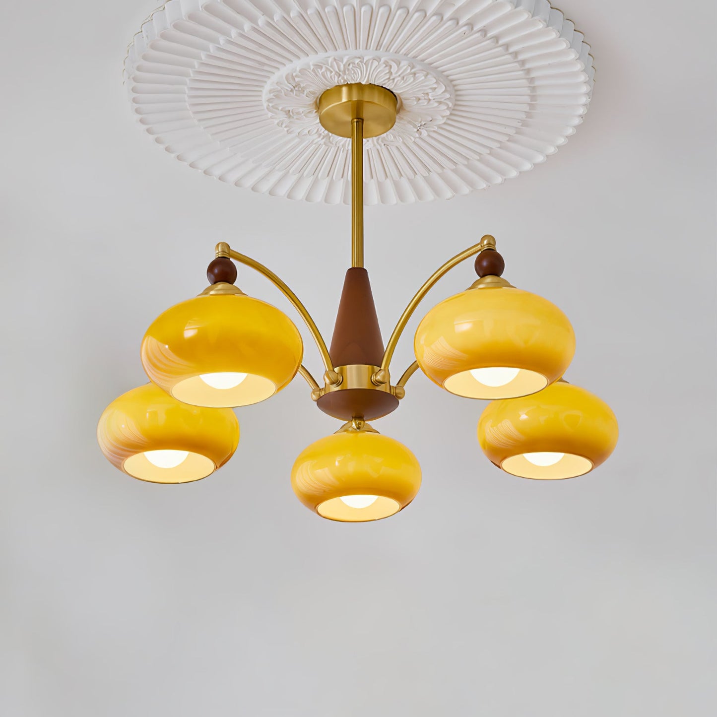 Retro Calliope Ceiling fixture Chandelier