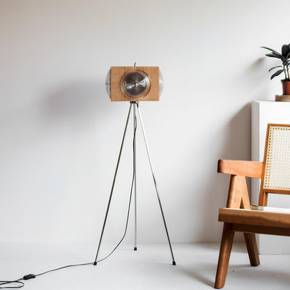 Retro Camera Focus Uplight Lamp Floor Lamp