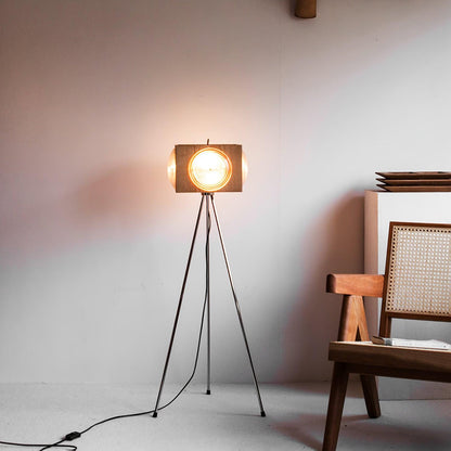 Retro Camera Focus Uplight Lamp Floor Lamp