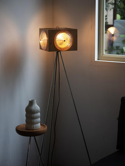 Retro Camera Focus Uplight Lamp Floor Lamp