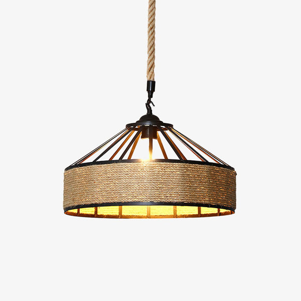 Retro Hemp Rope Exquisite Houselight Pendant Light