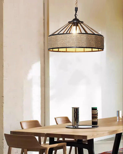 Retro Hemp Rope Exquisite Houselight Pendant Light